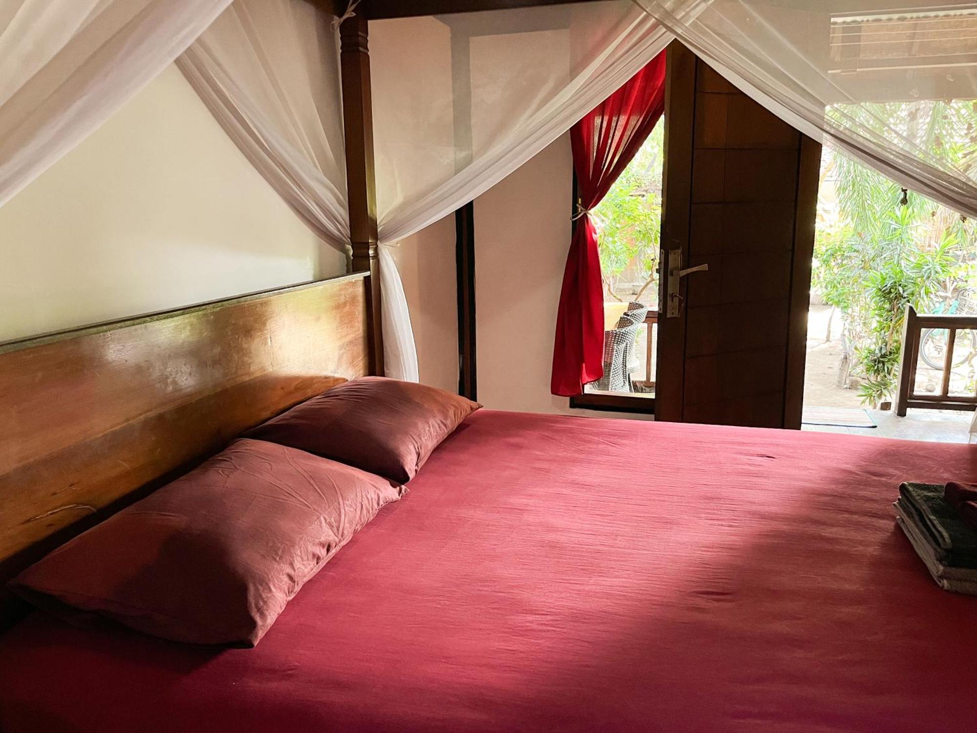Little Bear Bungalows Gili Air Ngoại thất bức ảnh